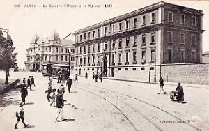 Alger - Caserne Pelissier  et Kursaal - 1911